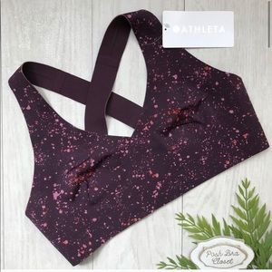 Athleta A-C Crossover Reversible Sports Bra NWT